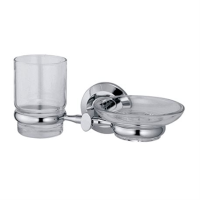 Стакан и мыльница WasserKRAFT Rhein K-6226CO